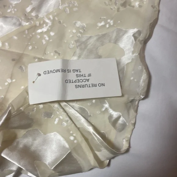 Rat & Boa Primrose Cream Satin Dress - Picture 3 of 7